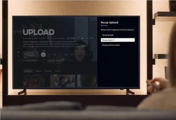 亚马逊Prime Video新添AI功能，实现快速回顾已看内容体验