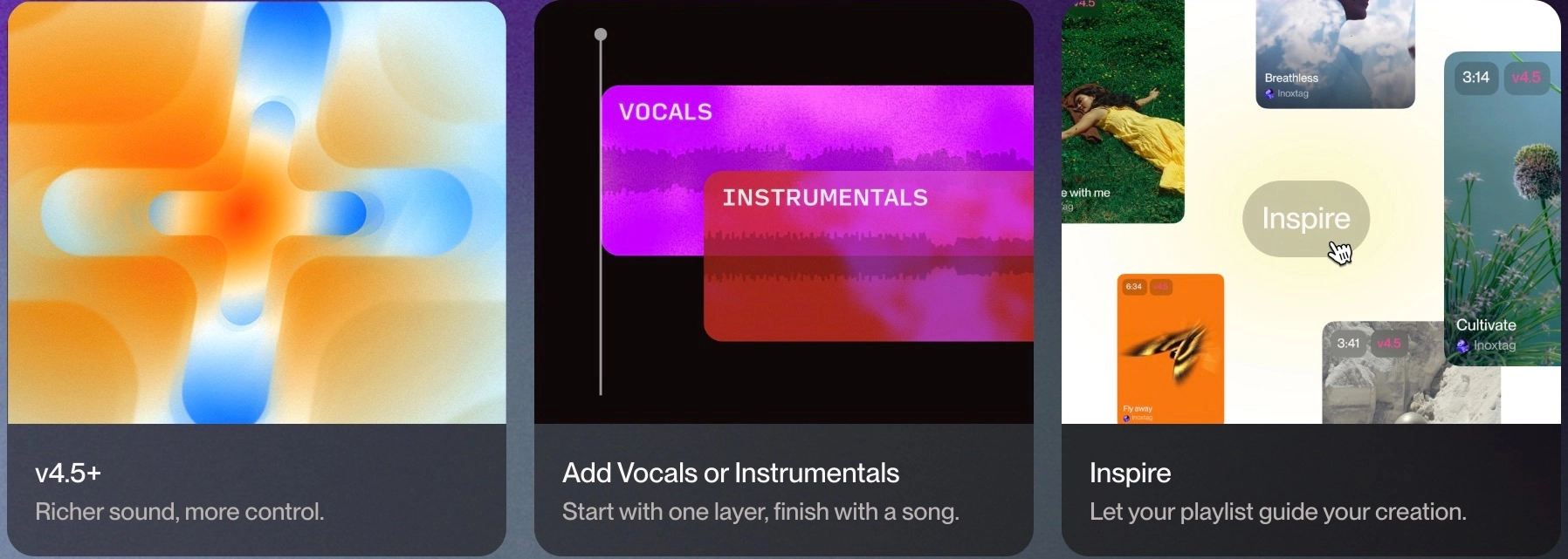 Suno V4.5重磅升级！一键替换人声功能上线，秒变专属定制歌曲